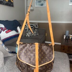 Louis Vuitton Brown Monogram crossbody bag